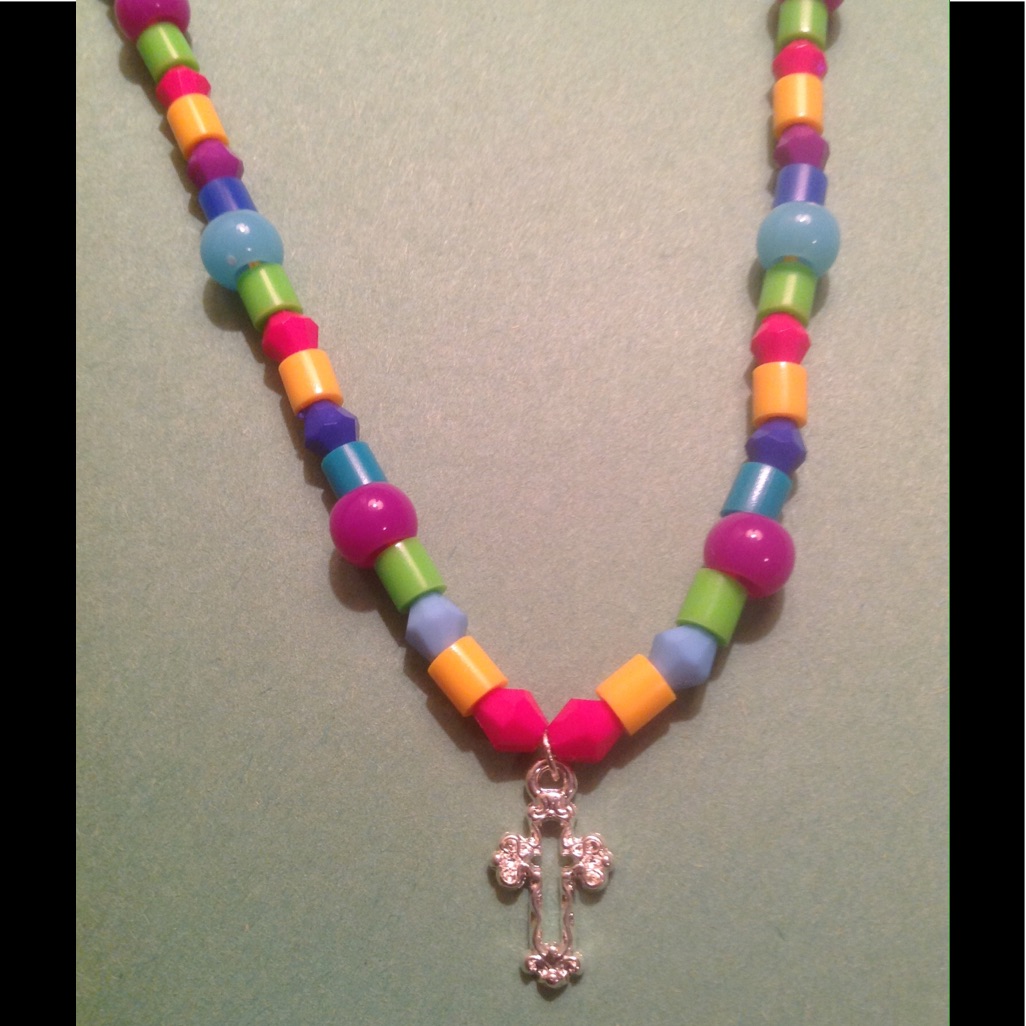 Adventure In Color Cross Necklace For You!
